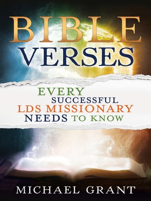 cover image of Bible Verses Every Successful LDS Missionary Needs to Know